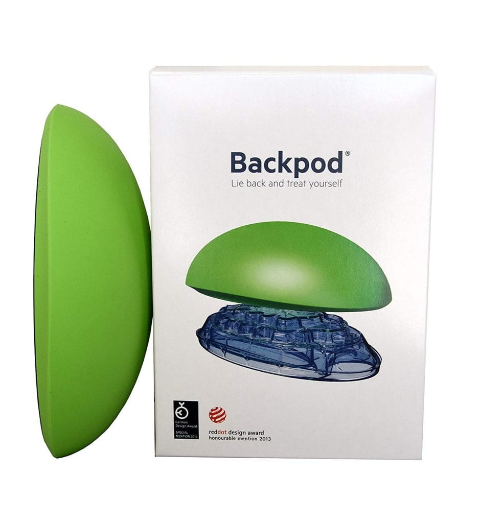 Bodystance The Backpod - Premium Treatment for Neck, Upper Back and Headache Pain from Hunching over Smartphones and Computers. Great for Costochondritis, Thoracic Motion and Perfect Posture.